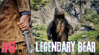 HUNTING LEGENDARY BEAR  RDR2 GAMEPLAY 6 [upl. by Atiuqet]