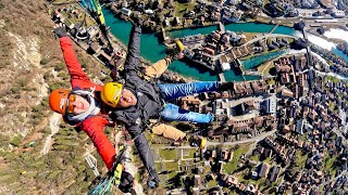 Paragliding at Interlaken Switzerland [upl. by Ahsinut]