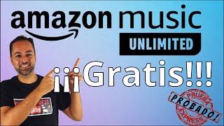 Amazon Music Unlimited 😎 ¡¡¡gratis 3 meses 😎 [upl. by Refinne172]