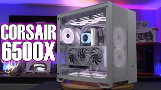 Corsair 6500D Airflow Review 6500X  The New 540 Air [upl. by Pippas989]