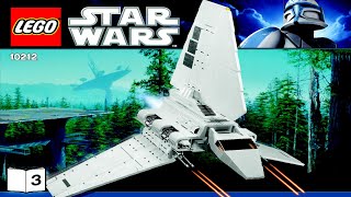 LEGO instructions  Star Wars  10212  Imperial Shuttle Book 3 [upl. by Bovill]