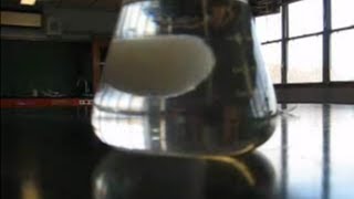 Rapid Crystallization Supersaturated Solution Demo [upl. by Birk]