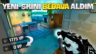 Valorant hiç PARA vermeden BEDAVA skin aldım [upl. by Quinn935]