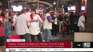 Fans cheer on Dbacks from various Valley watch parties [upl. by Daas]