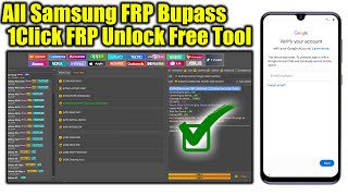 Samsung FRP BypassUnlock 2023 With FRP Tool  All Samsung Google Account Remove Android 1213 [upl. by Solomon]