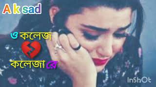 Wo Kolija Kolija re ও কোলেজা কোলেজা রে 💔। বুক ফাটা কস্টে 😭 গান। বাংলা আলবম সঙ্গ। A k sad [upl. by Sergio]