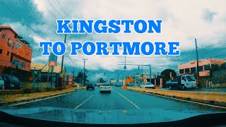 Driving from Hagley Park Road to Portmore  Toll Road [upl. by Notled]