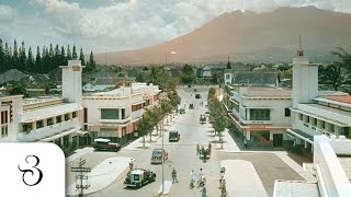 Malang Raya Tempo Dulu tahun 1940  Kota Candi dan Bentang Alam Berwarna ID SUB [upl. by Roland512]