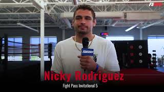 Nicky Rodriguez talks Gordon Ryan intense faceoff with Yuri Simoes and more ahead of UFC FPI 5 [upl. by Stretch]