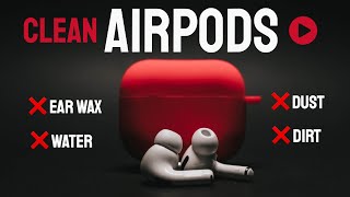 Sound To Clean AirPods  EAR WAX amp WATER [upl. by Akemad]