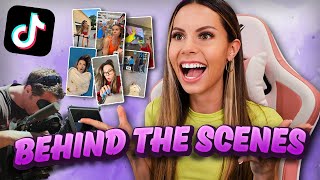 REACTING To MY NEWEST TIKTOKS 2024 behind the scenes [upl. by Ocinom]