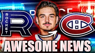 AWESOME MONTREAL CANADIENS NEWS THE SHERIFF IS BACK IN TOWN Arber Xhekaj [upl. by Helve]