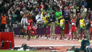 Usain Bolt 100m Olympic Final 2012 [upl. by Custer893]