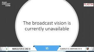 Worcester CC 2nd XI v Claverley CC Shropshire 1st XI [upl. by Hung]