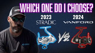 2024 VANFORD A vs 2023 STRADIC FM Which reel do you choose [upl. by Jedthus346]