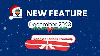 Releases Kanban Roadmap  New Feature  December 2023  routemapcloud [upl. by Irianat]