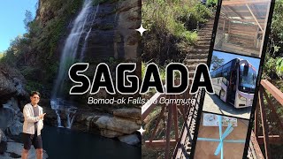 DIY SAGADA VLOG 2024 🏞️ Part 3 Bomodok Falls via Commute [upl. by Ecirehc]