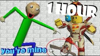 PghLFilms  Baldi Youre Mine 1 Hour Version [upl. by Matlick]