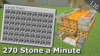 Fastest Cobblestone Generator 16200 ItemsHour [upl. by Erleena]