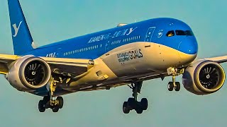 35 BRILLIANT BOEING 787 Landings amp Take offs at LAX  Los Angeles Plane Spotting [upl. by Essyla]