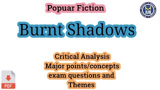 Burnt Shadows  Themes in Burnt Shadows [upl. by Yadroc]