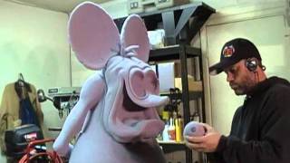 Odd Rodney sculpts Rat Fink Episode 2 [upl. by Miche115]