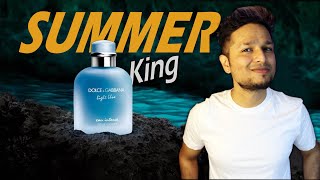 Light Blue Pour Homme Eau Intense by Dolce amp Gabbana Perfume Review💖☀️हिंदी में Best Summer Perfume [upl. by Ecnerewal]