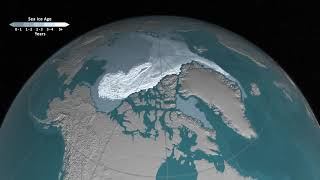 NASA Releases TimeLapse Of the Disappearing Arctic Polar Ice Cap [upl. by Naitsyrk]