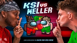 SIDEMEN AMONG US KSI VS WELLER EDITION [upl. by Eimile657]