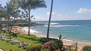 Napili Sunset Beachfront Resort Cam Maui beaches [upl. by Adnylg]