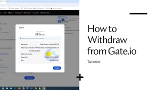 How to Withdraw from Gateio [upl. by Ixel60]