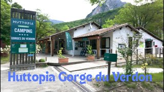 Huttopia Gorge du Verdon Walking tour [upl. by Roger]