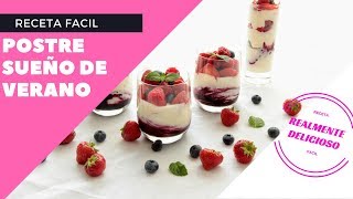 Postre FÁCIL  Realmente Delicioso [upl. by Ennasus62]