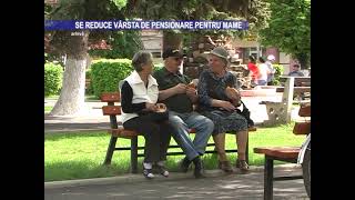 Se reduce vârstă de pensionare pentru mame [upl. by Otrebilif]