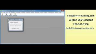 QuickBooks For Contractors Corrupt Data File Error Message By Fast Easy Accounting [upl. by Wehttam774]