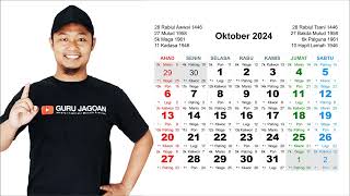 Kalender Oktober 2024 [upl. by Reames]