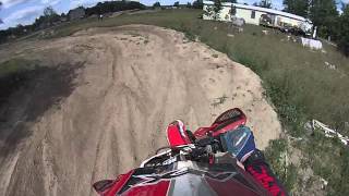 Crf150R  Mx track ripping amp rev limiter [upl. by Nerahs625]