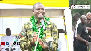 Listen to Ndindi Nyoros Powerful remarks in Ikolomani Kakamega a few days after budget was read [upl. by Ttimme]