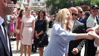 Slovakia Inaugurates New President [upl. by Northington]