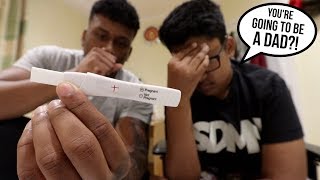 I told him im having a baby PRANK hilarious [upl. by Selwin]