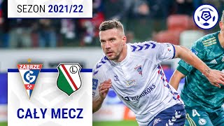 12 Górnik Zabrze  Legia Warszawa  CAŁY MECZ  Ekstraklasa 202122  15 Kolejka [upl. by Bullis294]