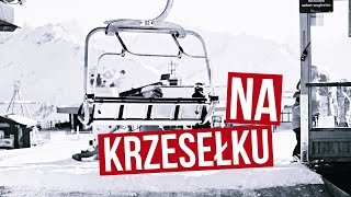 Wyciąg KRZESEŁKOWY  jak wsiadać i wysiadać na snowboardzie [upl. by Allenad]