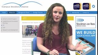 StocktononTees SCITT Trainee Interviews  Rachel Beadnall [upl. by Low213]