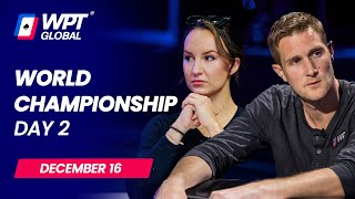 40000000 WPT World Championship  Day 2 [upl. by Eniortna620]