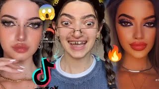 BEST TIKTOK MAKEUP TRANSFORMATION BY FABIOLA🔥💅 [upl. by Ahsocin658]