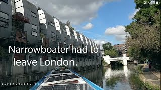 Heading out of London onto the Thames Narrowboat Britain continues [upl. by Anaugahs]