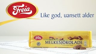 Freia Melkesjokolade Reklame [upl. by Byrom561]