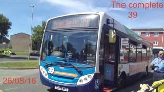 Havants Route 39 Bus Station  Wecock Farm [upl. by Mei456]