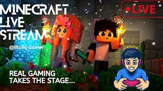 BLong Gamer is Live Minecraft Live Imposter And Blong Gamer SMP [upl. by Donielle]