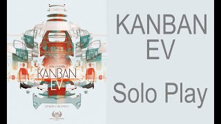 Настольная игра Канбан Электро Соло игра Kanban EV solo playthrough rus [upl. by Maye]